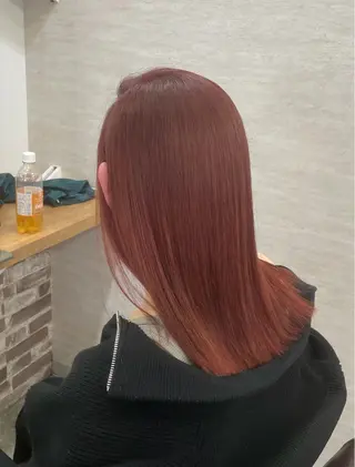 ミディアム カラー 久屋４番徒歩2分/ ブリーチ・縮毛・谷崎のヘアスタイル