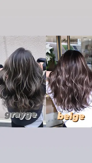 ミディアム カラー _ WHITE三宮店のヘアスタイル