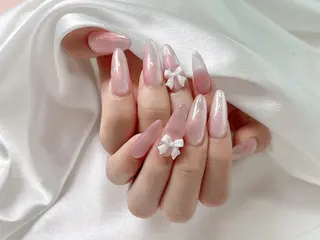 ネイル 渋谷T&B  みお ロング無制限⭐️のネイルデザイン