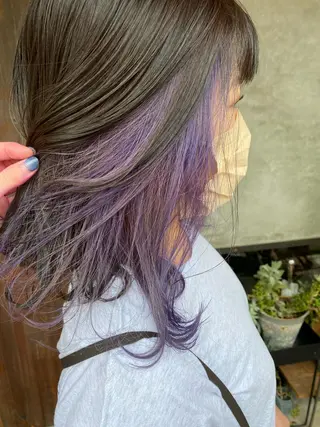 カラー スロウ（slow）所属・slow✂︎ 矢野芹奈のヘアスタイル