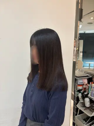 ロング レナークアリア 武田明花音のヘアスタイル