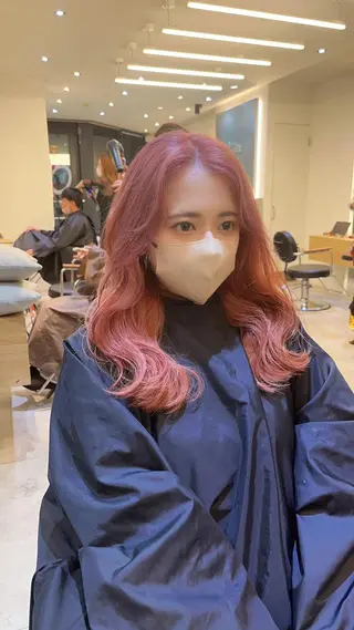 ロング カラー 渋谷で叶う美髪❤ ◎NATSUKI🤍のヘアスタイル
