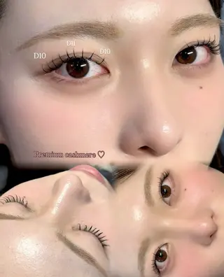 マツエク・マツパ ᴘʟᴀᴛɪɴᴜᴍ ᴅᴏʟʟ❤︎ʀɪɴᴀのマツエク・マツパデザイン