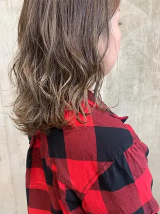 ミディアム C’LD hair  produce /シールドヘア所属・モテ髪/ボブ/ショー ト/アダチフウトのヘアスタイル