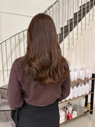 ロング カラー Kamie 三宮のヘアスタイル