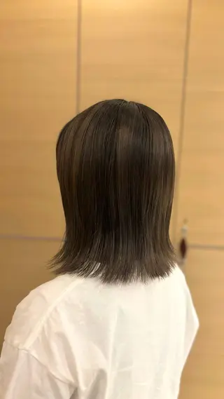 カラー ツヤ感カラー/韓国 カットkanna🖤のヘアスタイル
