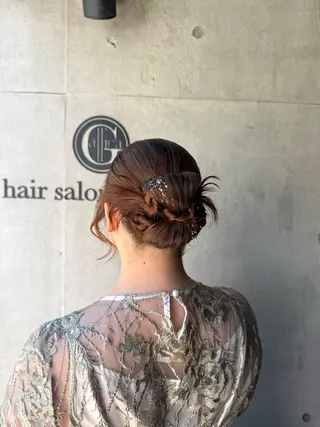ロング カラー ヘアアレンジ 艶髪/ロングモデル 募集🫧terukaのヘアスタイル