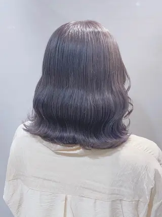 ミディアム カラー ヘアアレンジ 柔らか垢抜けｶﾗｰと ｶｯﾄ🫧ASUKAのヘアスタイル