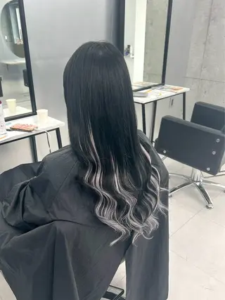 ロング 🦋ハイトーン×ア レンジ💫Leenaのヘアスタイル