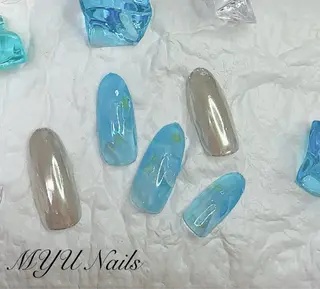 ネイル ニュアンスネイル🌈 MYU Nailsのネイルデザイン
