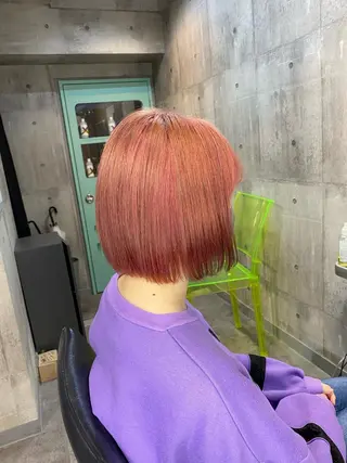 ショート カラー 艶髪サラサラカラー 🌈前原健吾のヘアスタイル