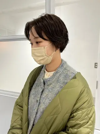 ショート 伊藤 由季のヘアスタイル