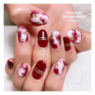 ミディアム ネイル 👑enen style👑のネイルデザイン