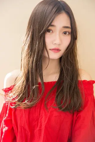 ロング カラー 堀内 翔のヘアスタイル