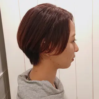 ショート カラー シオリ/toki ✂️ショート専門店のヘアスタイル