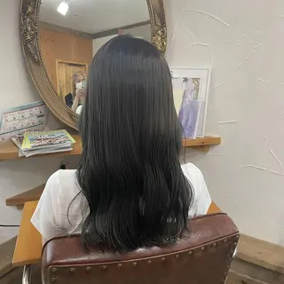 セミロング カラー 髪質改善/美髪 艶カラーLillyのヘアスタイル