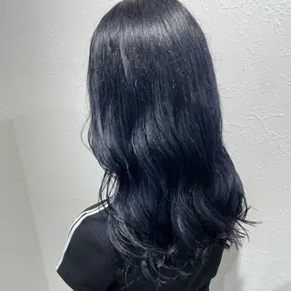 ロング カラー shiho .のヘアスタイル