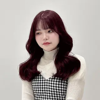ロング カラー ⛓ワンホンレイヤー 🥀🖤/あいりのヘアスタイル