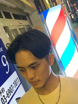 ショート メンズ 羽木 隆徒のヘアスタイル