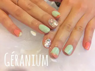 ネイル GéRanium Harukaのネイルデザイン