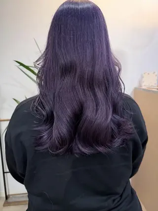 ロング カラー lani ブリーチ /ダブルカラーのヘアスタイル