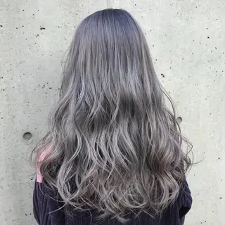 ロング カラー 韓国レイヤーカット 🧸ベージュカラーのヘアスタイル