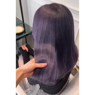 セミロング カラー miyu /トレンド カラー×艶髪のヘアスタイル