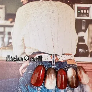 ネイル flicka* nailのネイルデザイン