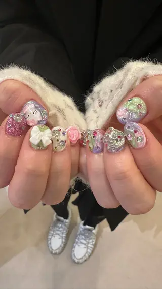 ネイル 🎶個性派ネイル💅 /Komachi❤️のネイルデザイン