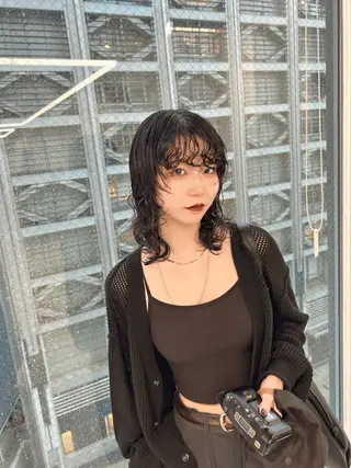 ミディアム カラー ヘアアレンジ 【代表】 たき〜のヘアスタイル