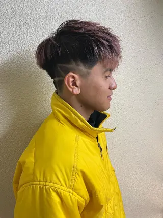 ショート パーマ メンズ 辻堂メンズ特化 YU-YAのヘアスタイル