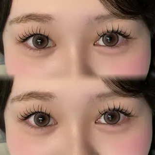 マツエク・マツパ ᴘʟᴀᴛɪɴᴜᴍ ᴅᴏʟʟ❤︎ʀɪɴᴀのマツエク・マツパデザイン