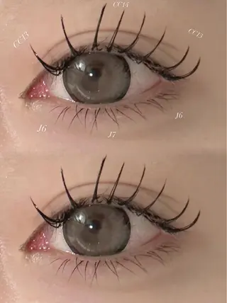 マツエク・マツパ EYELA 花音のマツエク・マツパデザイン