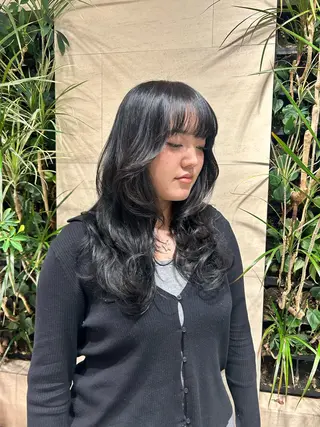 ロング luca˖ ࣪⊹/ 海外レイヤー/鎌倉のヘアスタイル