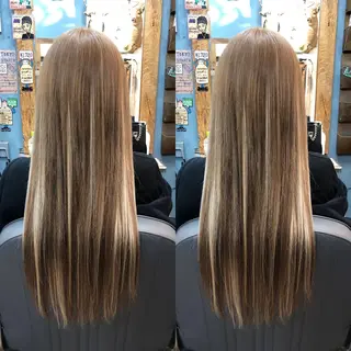 ロング カラー 美魔女 美容師NAOのヘアスタイル