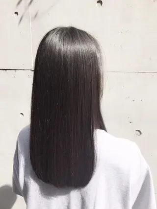 パーマ グレージュ/髪質改善 Yamato.hのヘアスタイル