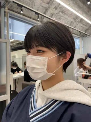 ショート 【店長】原田 貢太郎のヘアスタイル