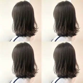 カラー 💖ブリーチなし透明 感💖ASAHIのヘアスタイル