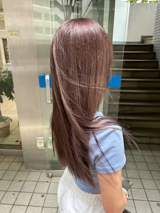 ロング 【髪質改善カラー】 瀧田嵐士🇰🇷のヘアスタイル