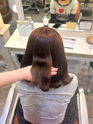 カラー 💖韓国ヘア/ハイト ーン💖mikotoのヘアスタイル