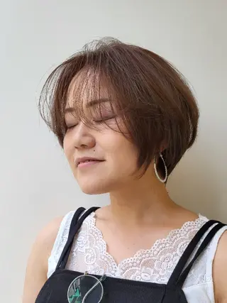 ショート 社内カット講師・店長 菅原賢一のヘアスタイル