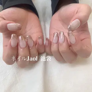 セミロング ネイルJaol 池袋のネイルデザイン