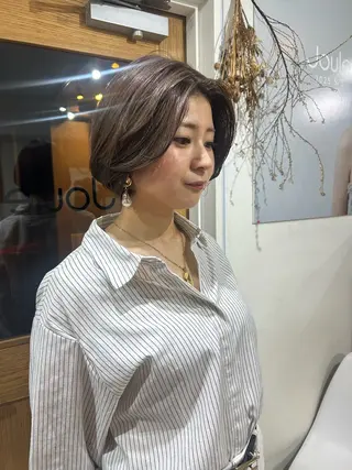 ショート 新宿×扱いやすいボブ /ボブ専門TAMEのヘアスタイル