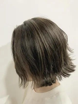 ミディアム カラー イメチェン☆丁寧接客 田中 優貴のヘアスタイル