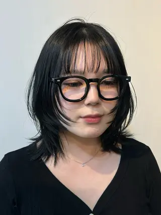 ミディアム ✂韓国レイヤー 🦋みやび🪽のヘアスタイル