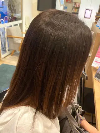 ミディアム カラー アンプヘアー  西京極店所属・unpeuhair/ 宮岡　光希のその他イメージ