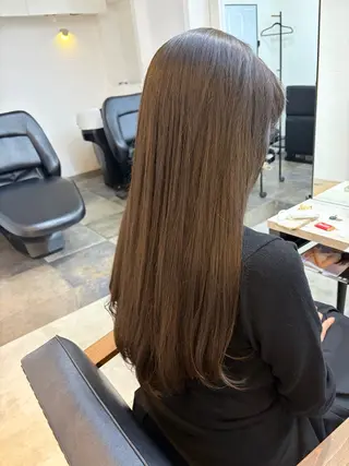 ロング カラー 🥀韓国ヘア🥀 宮津真菜のヘアスタイル