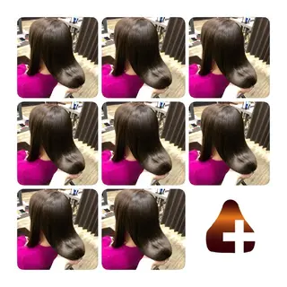 ロング カラー 髪の病院  ルーミールームのヘアスタイル