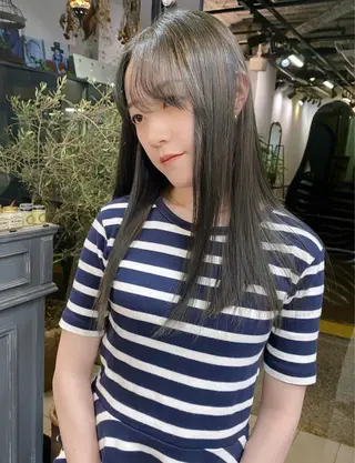 ロング 小野田 航己のヘアスタイル