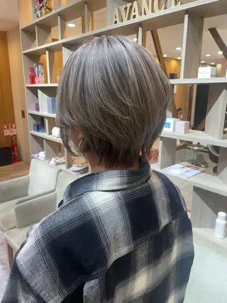 ショート カラー 髪質改善カラー🌈✨ 加藤 愛のヘアスタイル